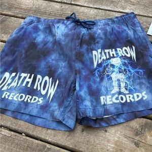 NWT PacSun Death Row Records swim trunks size L